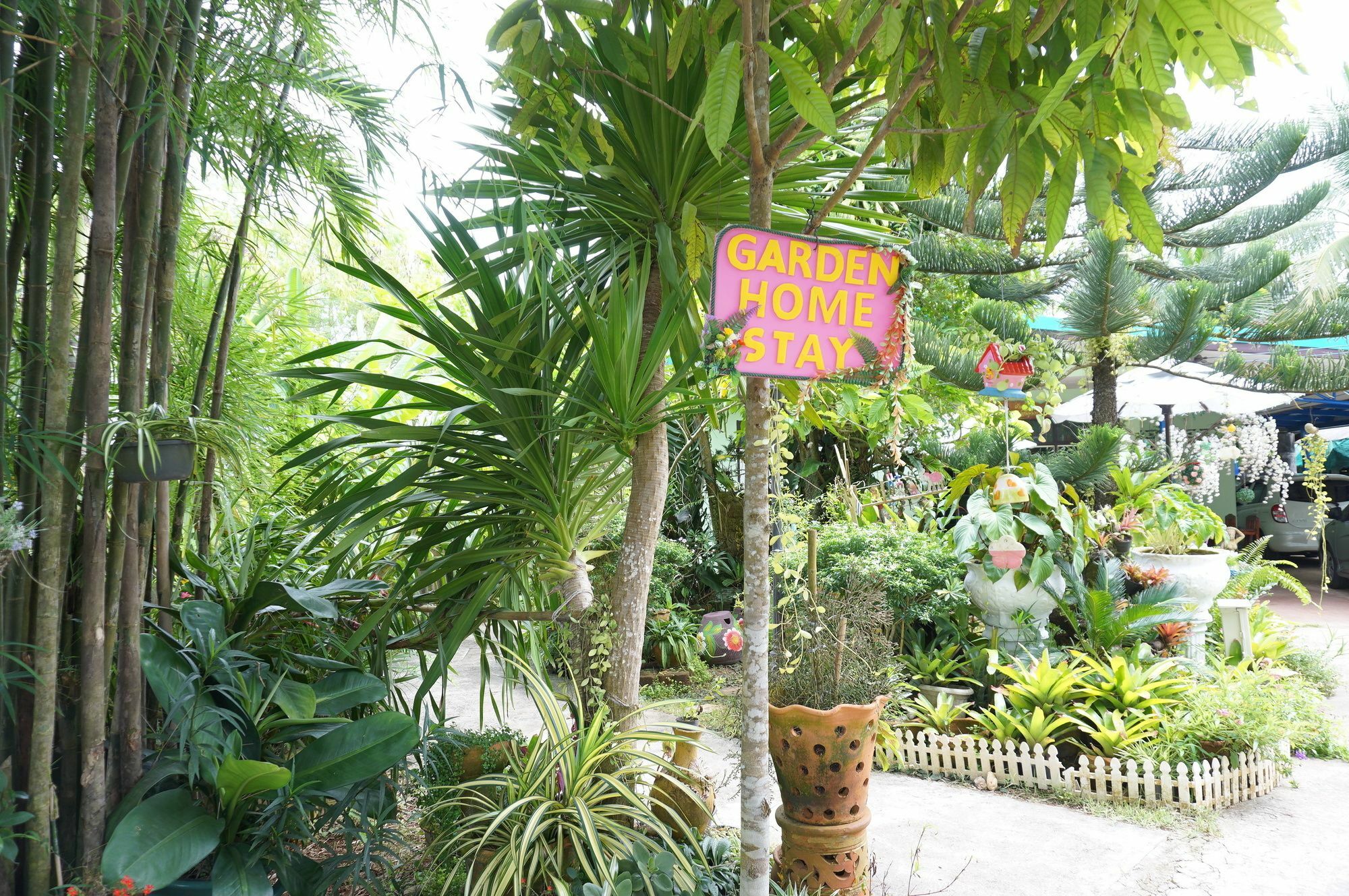 Garden Homestay Surat Thani Exteriör bild